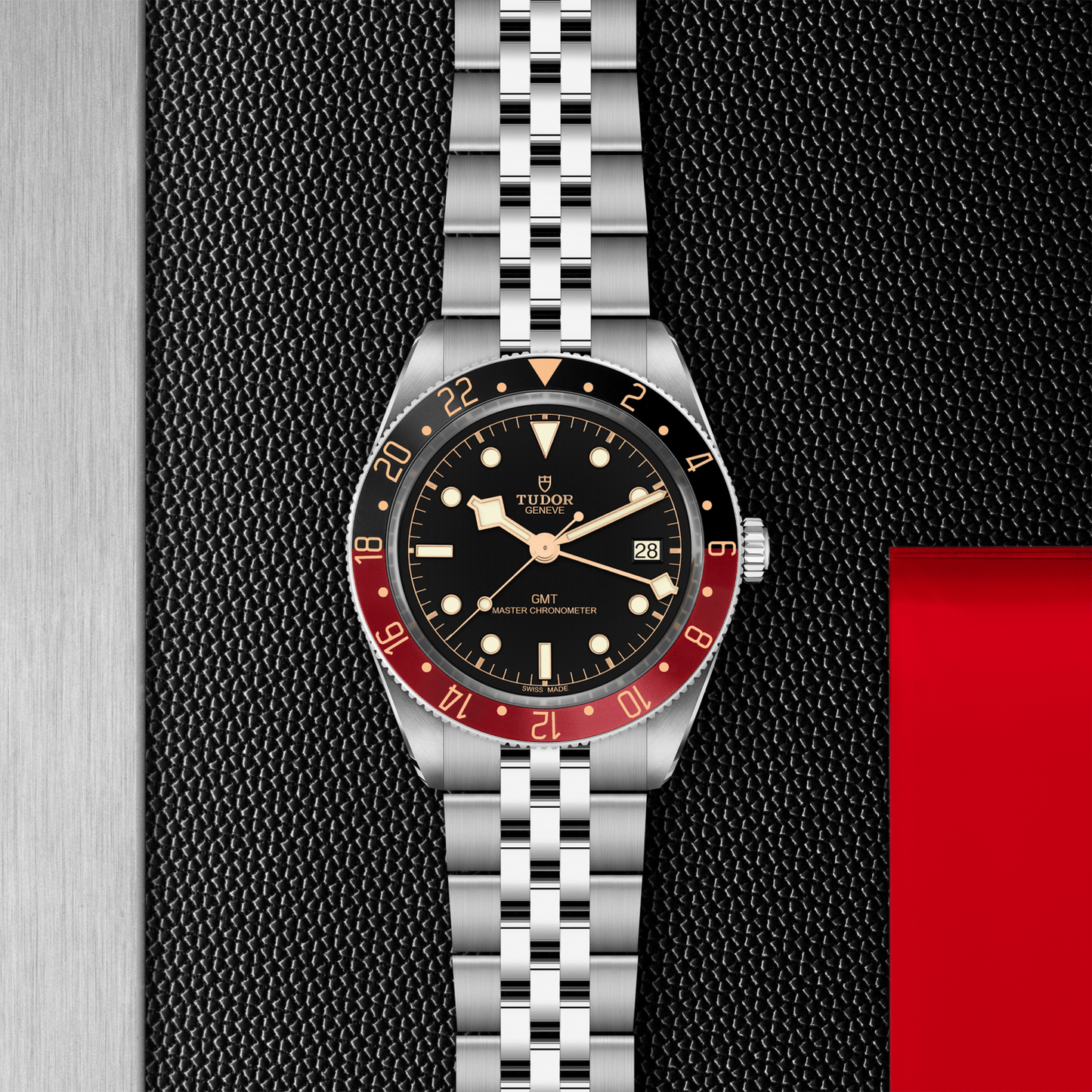 TUDOR Black Bay 58 GMT 39mm Black & Burgundy Bezel