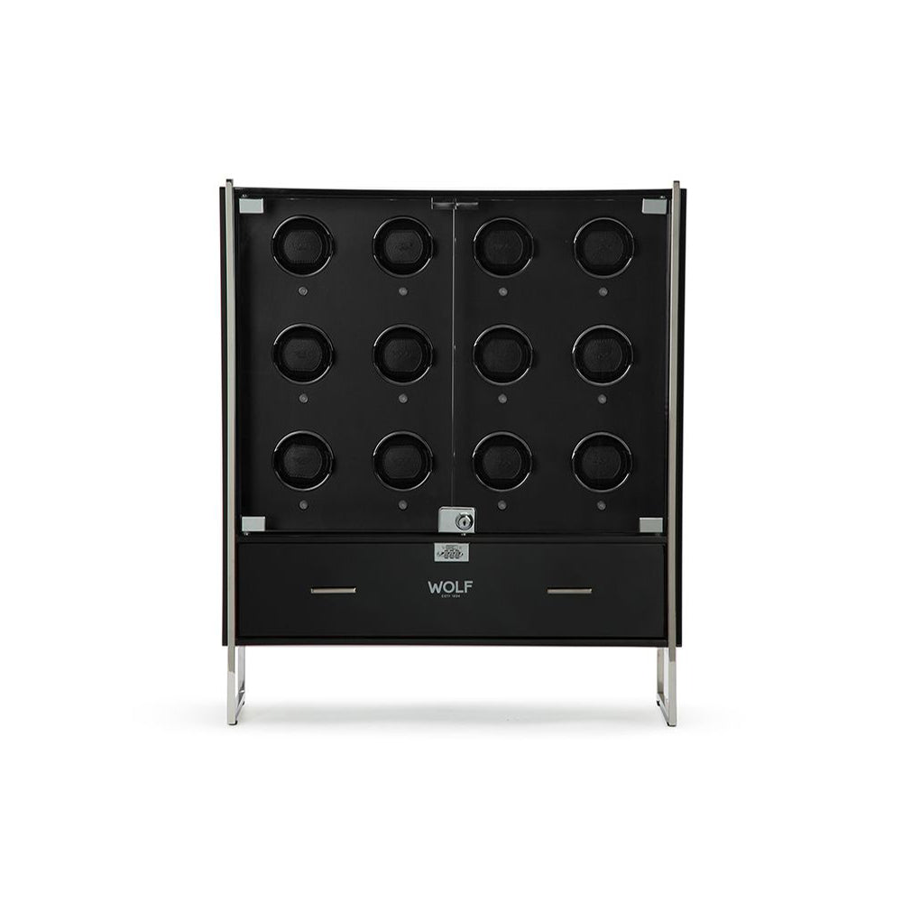 Wolf 1834 Regent 12 Piece Watch Winder Cabinet King Jewelers