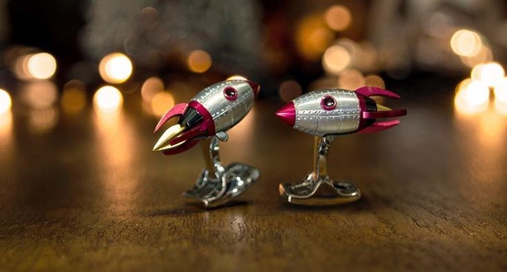 Rocketship Cufflinks