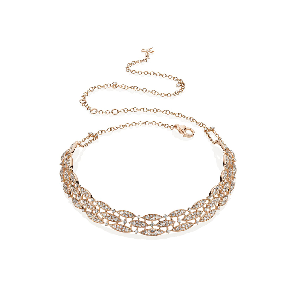Casato Vie en Rose Diamond Necklace | King Jewelers