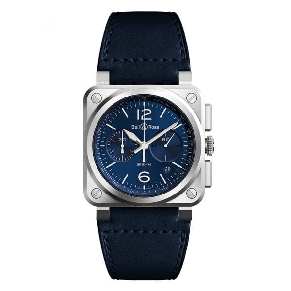 Bell & Ross BR0394-BLU-ST/SCA