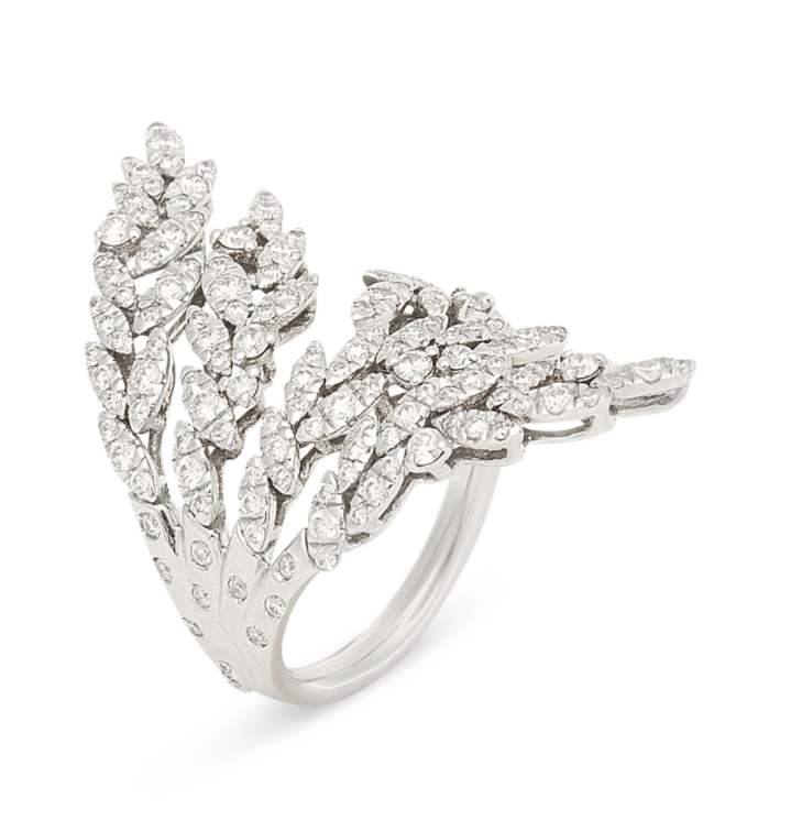 Casato Cascading Floral Statement Ring