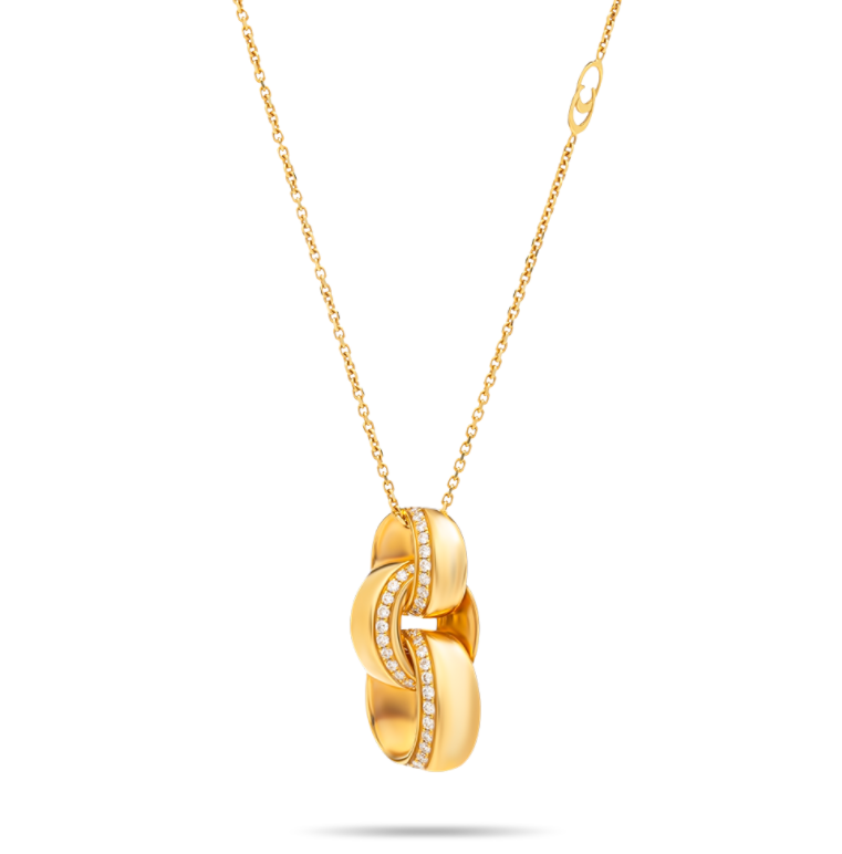 Chimento 18K Yellow Gold Link Pendant Necklace