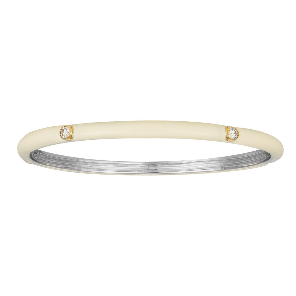 Judith Ripka | Odyssey Stack Bangle Bracelet with Enamel