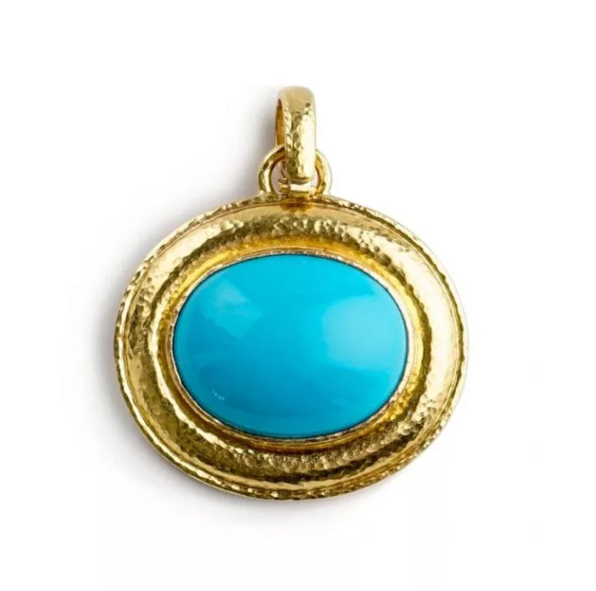 Turquoise Pendant Elizabeth Locke