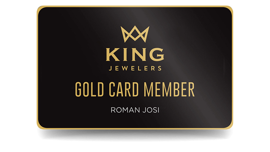 King Jewelers Gold Members Card