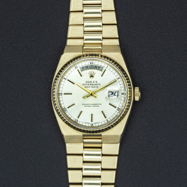 Rolex Oysterquartz Day-Date Watch 19018-1