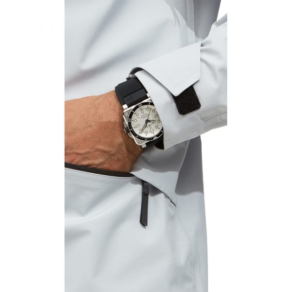 Bell & Ross Watch BR0392-D-WH-ST/SRB-3