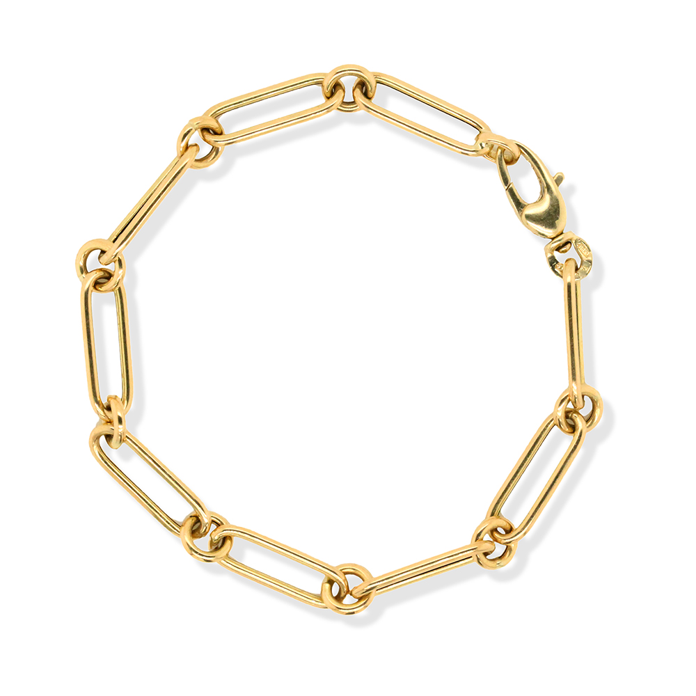 Doves 7" Paperclip Chain Bracelet | King Jewelers