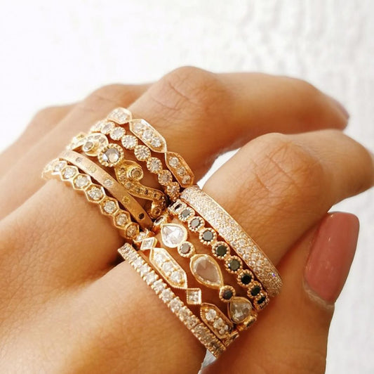 Designer Spotlight: Sethi Couture Stackable Rings