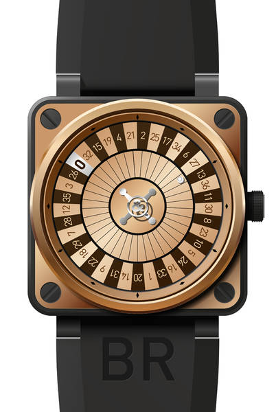 Bell & Ross BR01 Casino Roulette Radar Watch