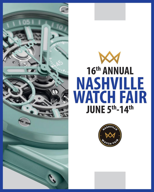 16th Annual Nashville Watch Fair June 5th-14th