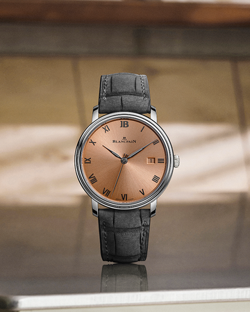 Blancpain Villeret Ultraplate Salmon Dial