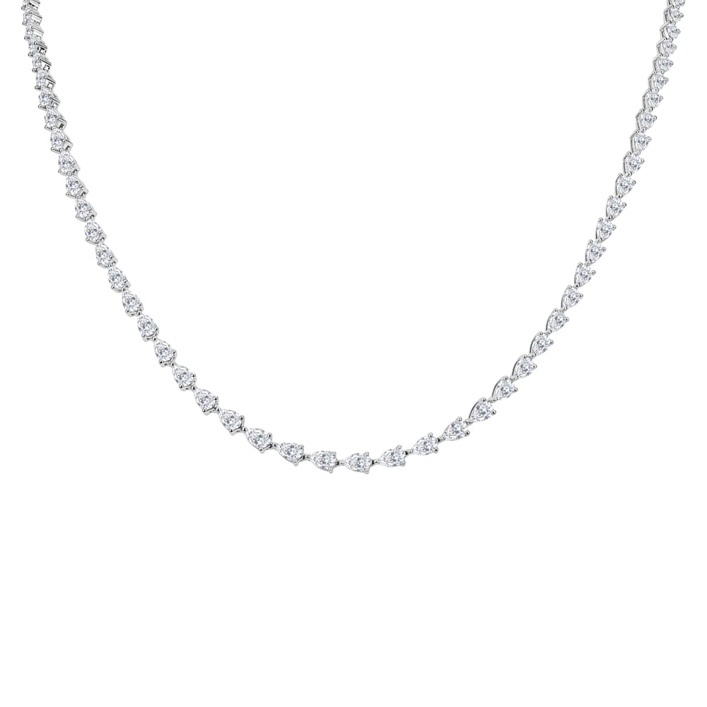 MQ DIA NECKLACE