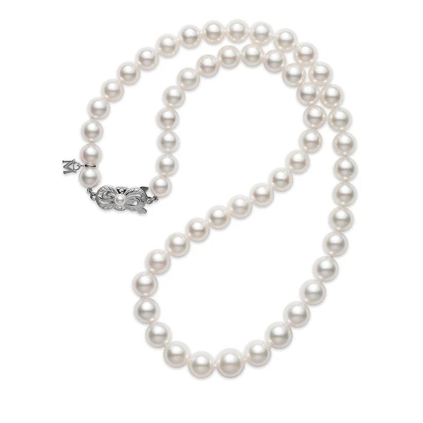 18"6X5.5A AKOYA NECKLACE