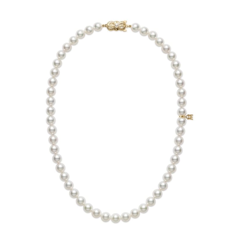 18"7X6.5A AKOYA NECKLACE