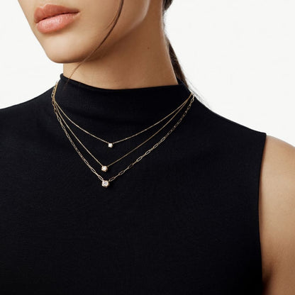 LE CUBE DIAMANT LARGE DIAMOND NECKLACE