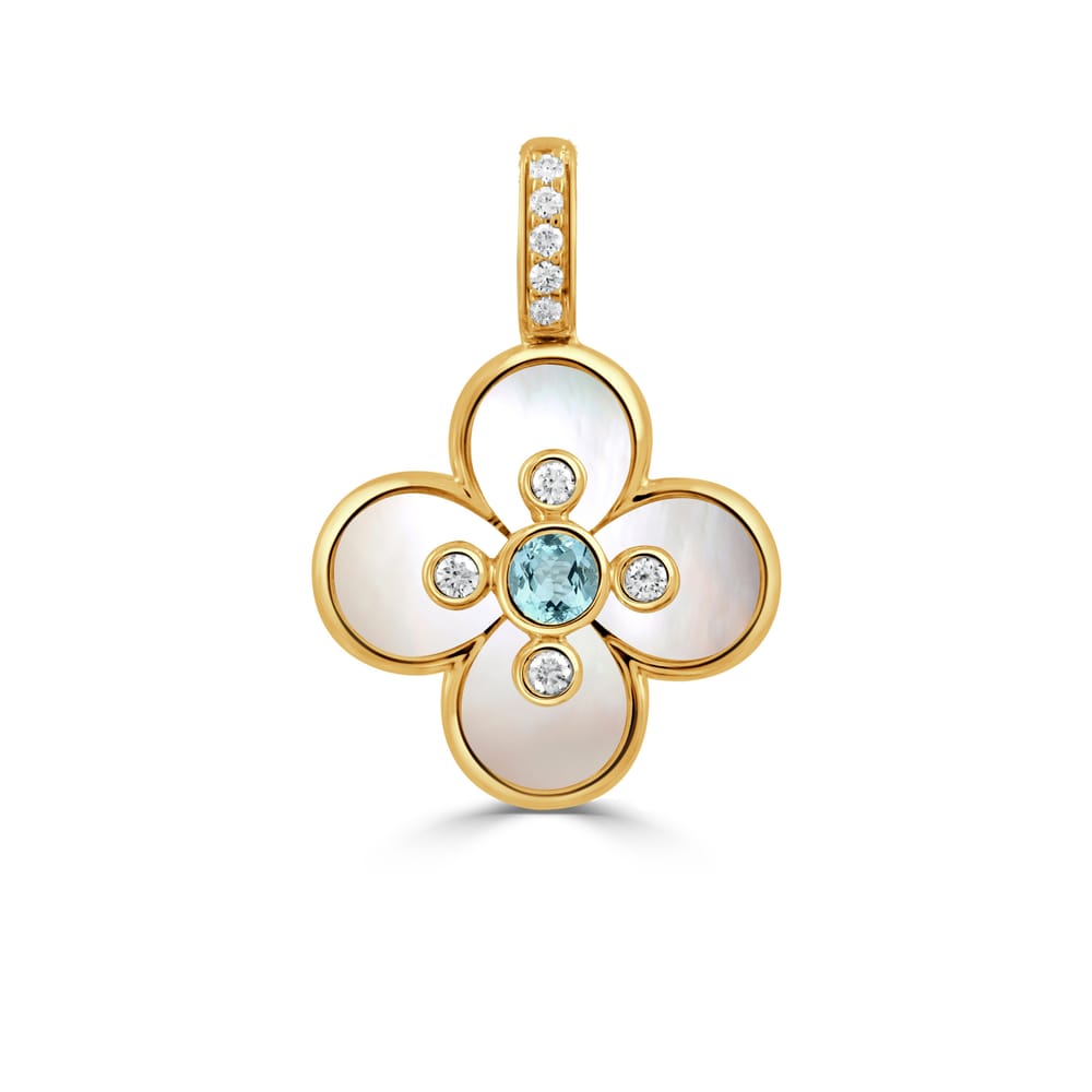 TOPAZ/MOP PENDANT