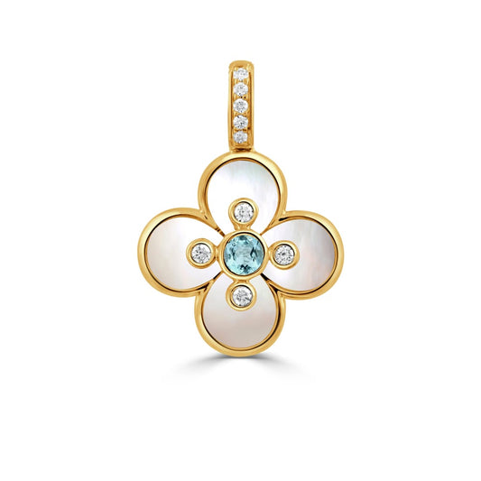 TOPAZ/MOP PENDANT