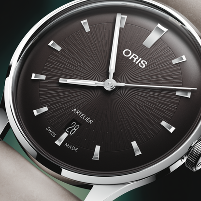 Oris Artelier Date 38mm Brown