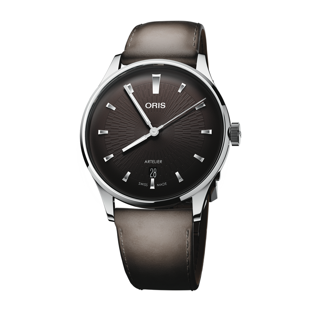 Oris Artelier Date 38mm Brown