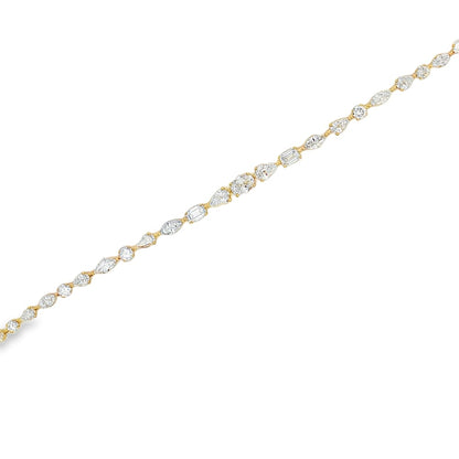 MULTI-SHP LINE BRACELET