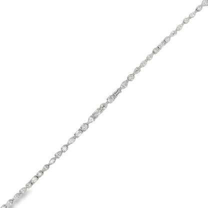MULTI-SHP LINE BRACELET