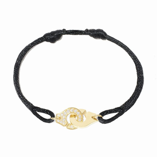 MENOTTES R10 DIAMOND CORD BRACELET