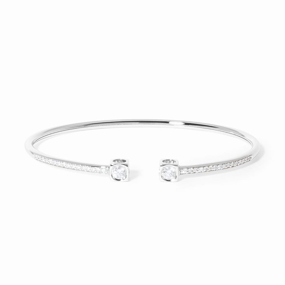 LE CUBE DIAMANT MEDIUM PAVE DIAMOND BRACELET