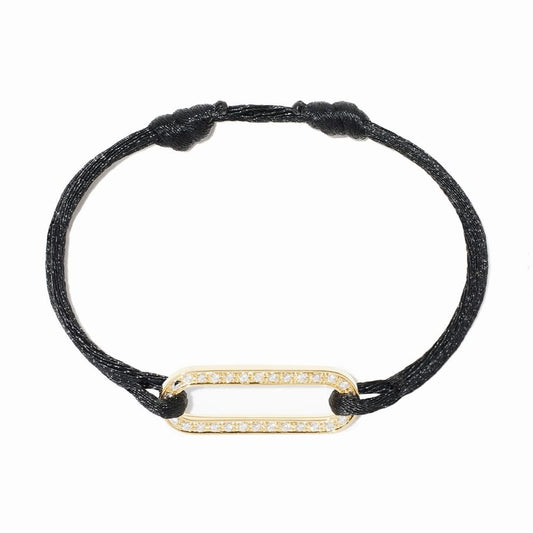 MAILLON L DIAMOND CORD BRACELET