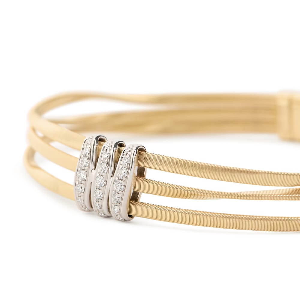 18K Y BRACELET DIAMOND