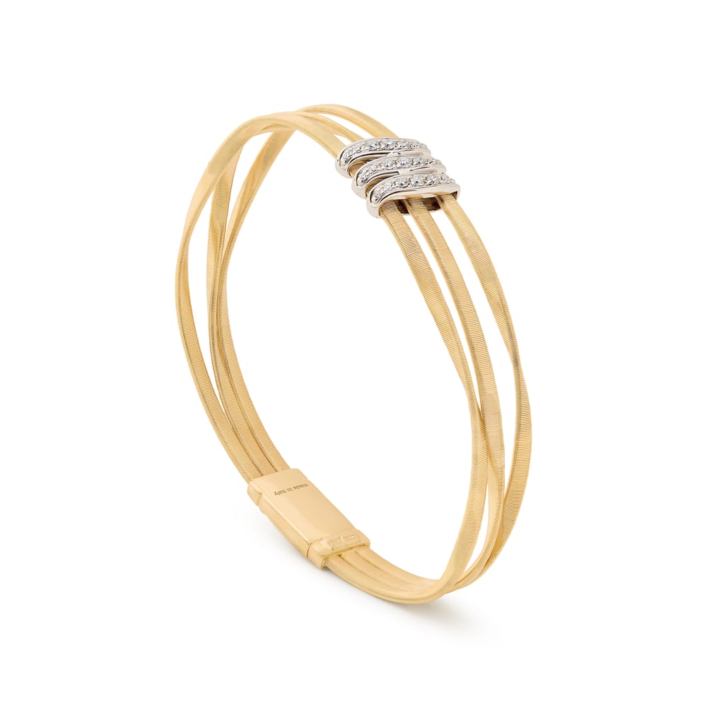 18K Y BRACELET DIAMOND