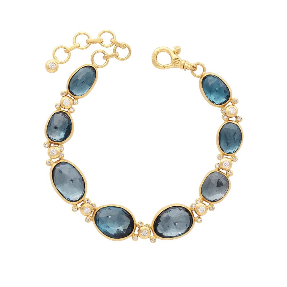 BLUE TOPAZ BRACELET