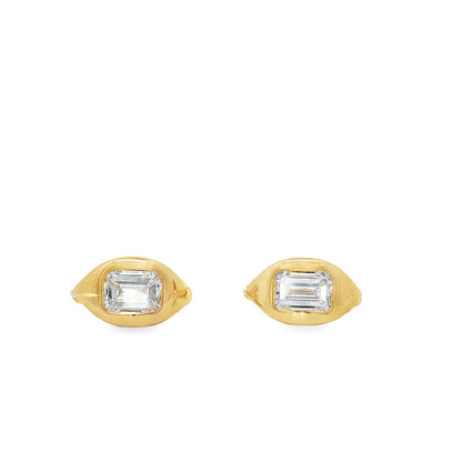 HUGGIE DIA EARRINGS