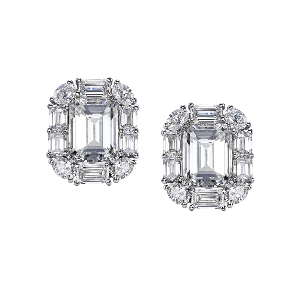 18W EC GIA EARRINGS