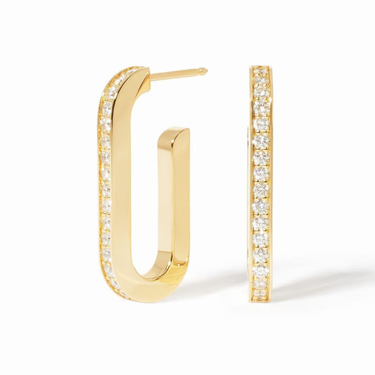 MAILLON LARGE DIAMOND EARRINGS