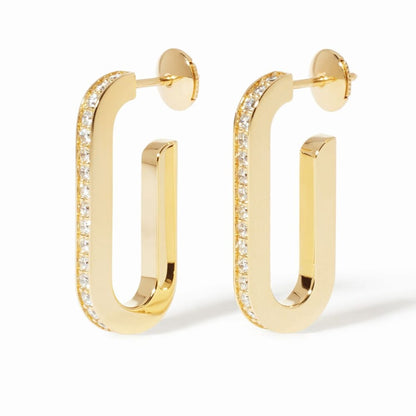 MAILLON LARGE DIAMOND EARRINGS