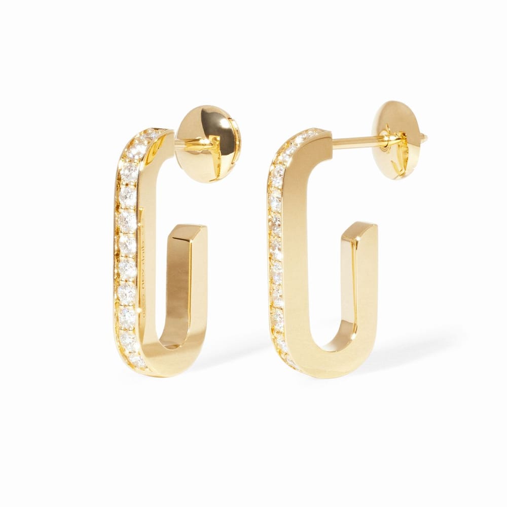 MAILLON L DIAMOND EARRINGS
