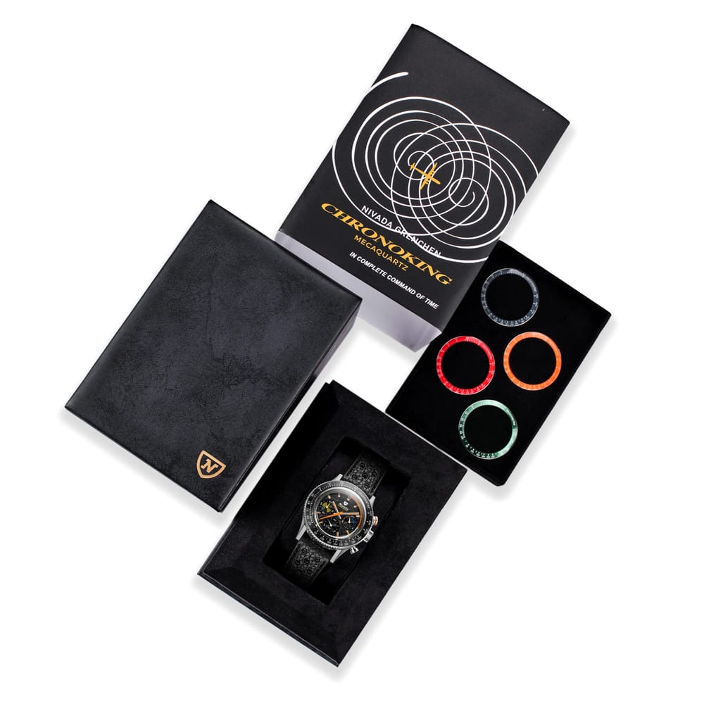 CHRONOKING MECAQUARTZ CARBON
