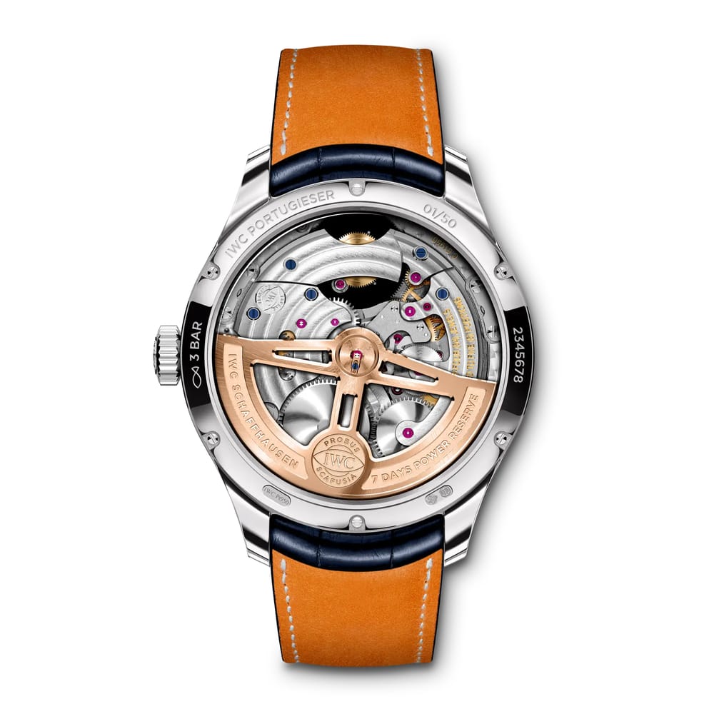 PORTUGIESER PERPETUAL CALENDAR TOURBILLON SILVER