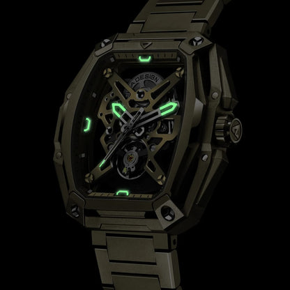 HUNTER VINTAGE BROWN AUTOMATIC