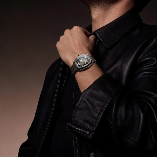 HUNTER VINTAGE BROWN AUTOMATIC