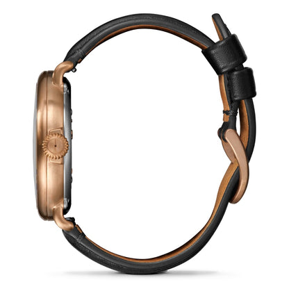 43MM BRONZE RUNWELL BLACK