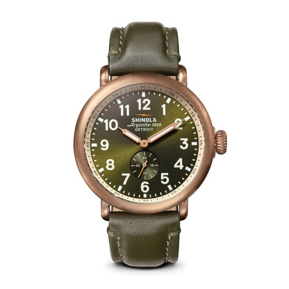 43MM BRONZE RUNWELL GREEN