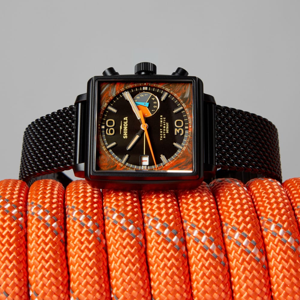 40MM CHRONOGRAPH BLACK/ORANGE LTD