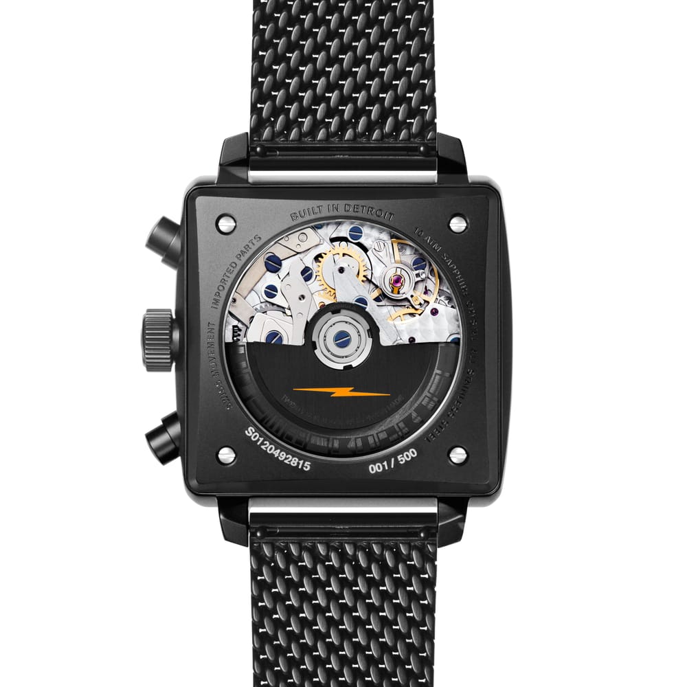 40MM CHRONOGRAPH BLACK/ORANGE LTD