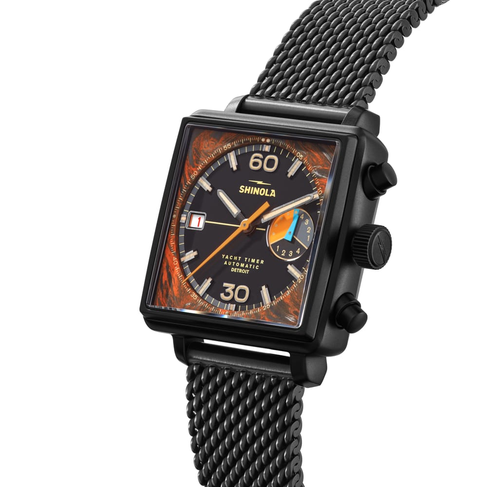 40MM CHRONOGRAPH BLACK/ORANGE LTD