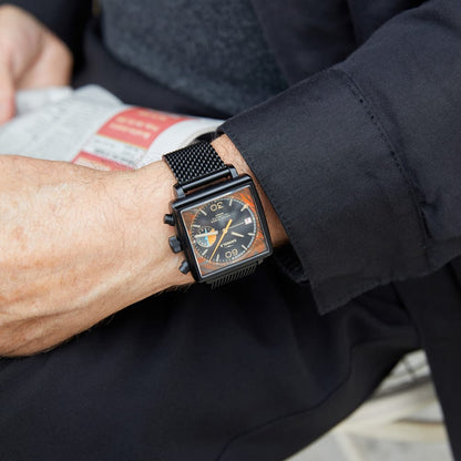 40MM CHRONOGRAPH BLACK/ORANGE LTD