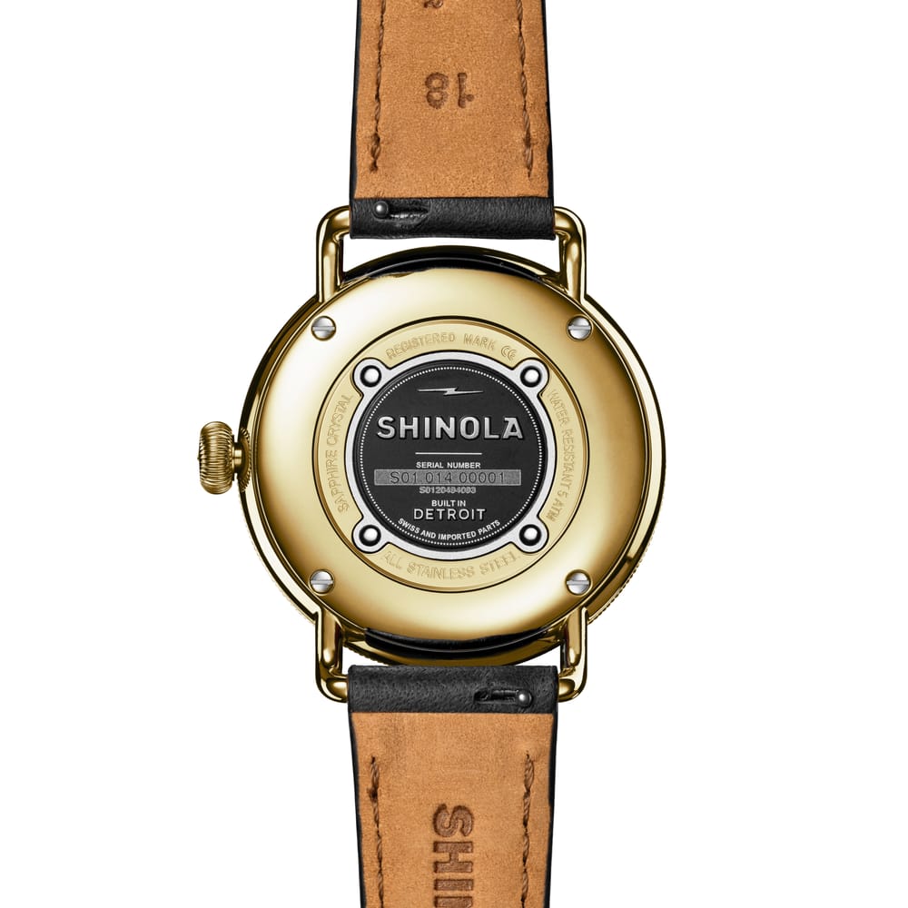 38MM CANFIELD BLACK
