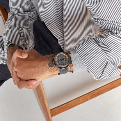 43MM CHRONO GREY